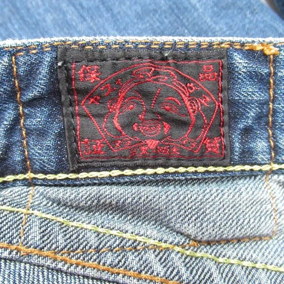 Vintage Evisu EU ED Women's Jeans 28 - Picture 9 of 12